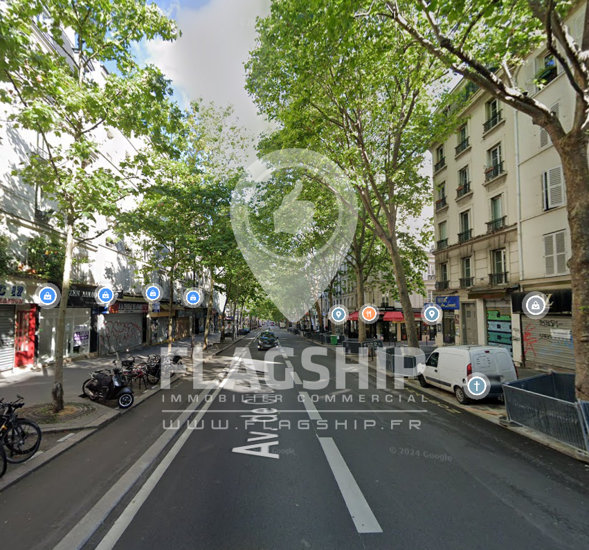 commerce en location sur PARIS (75017)